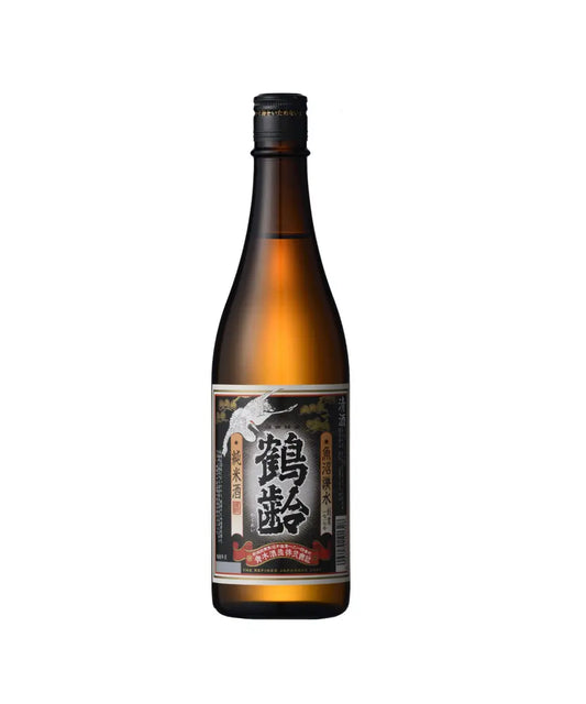 鶴齢　純米酒　720ml／1800ml【720ml化粧箱付き】